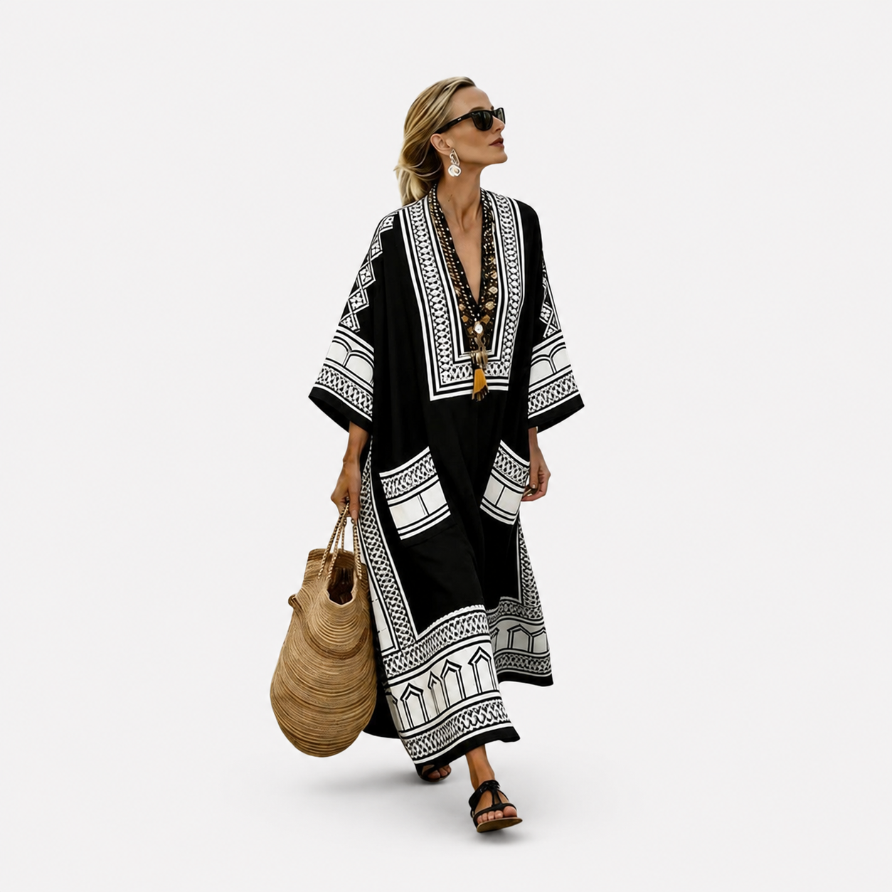 Elegancki Kaftan