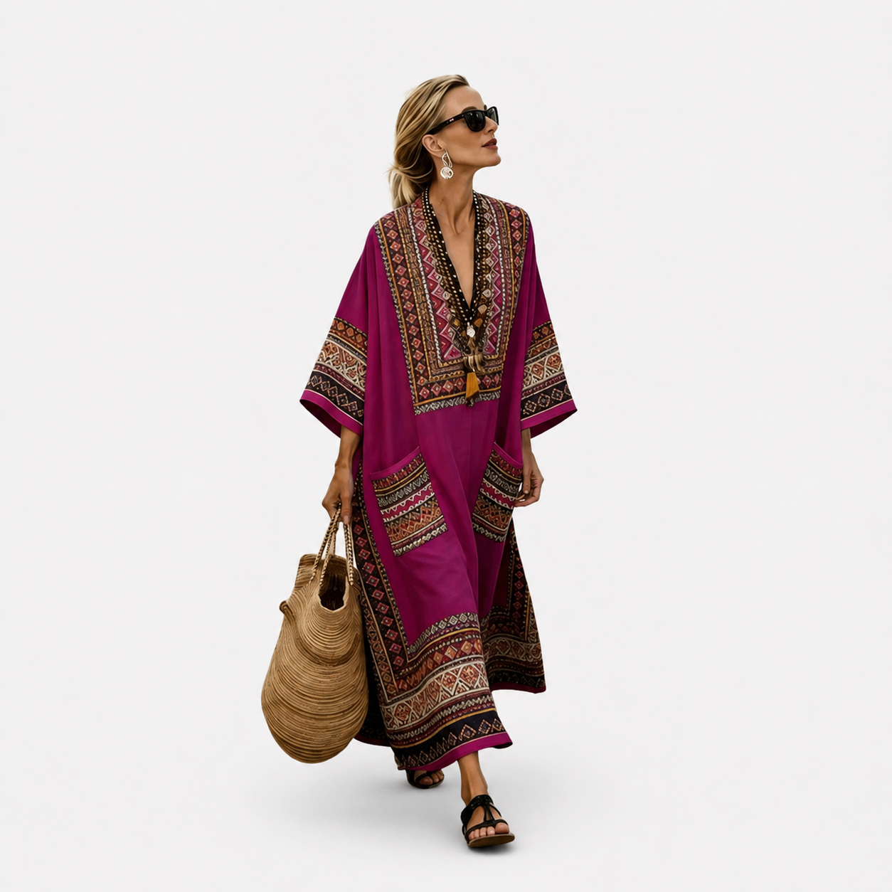 Elegancki Kaftan