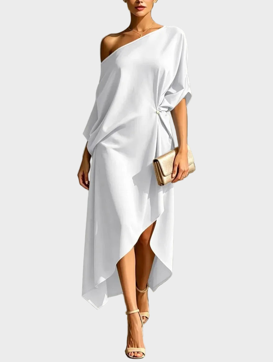 Camila - Elegancka asymetryczna sukienka