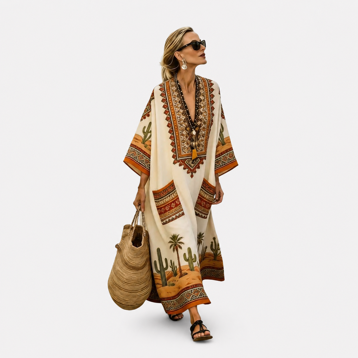 Elegancki Kaftan