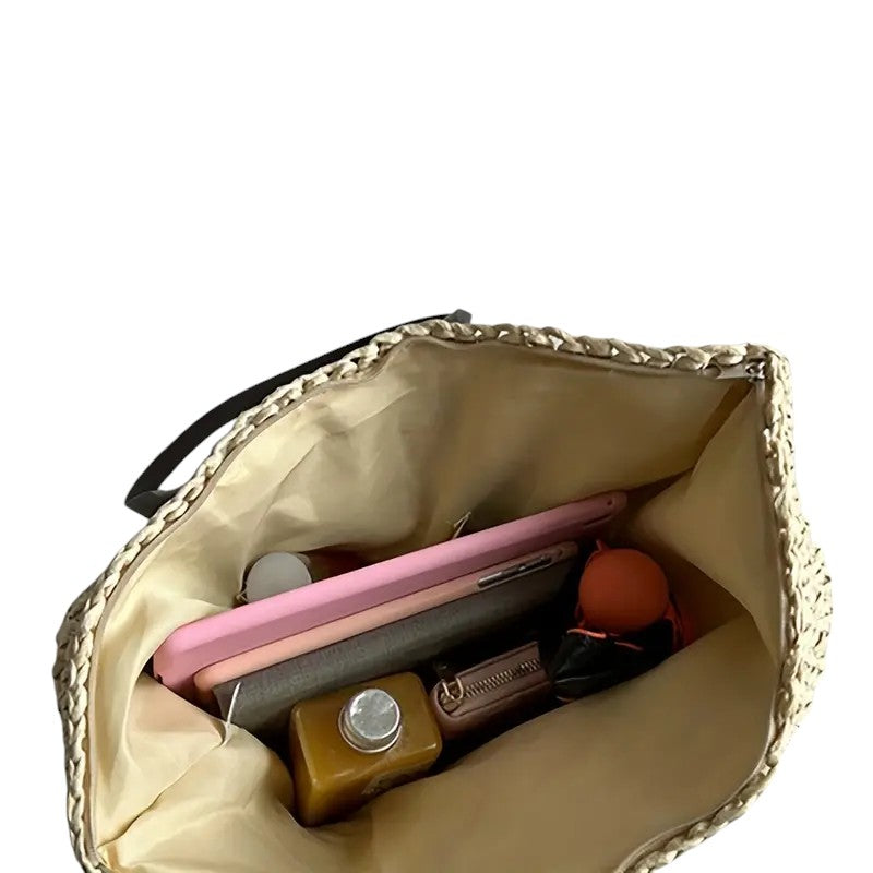 Cécile.- Woven bag