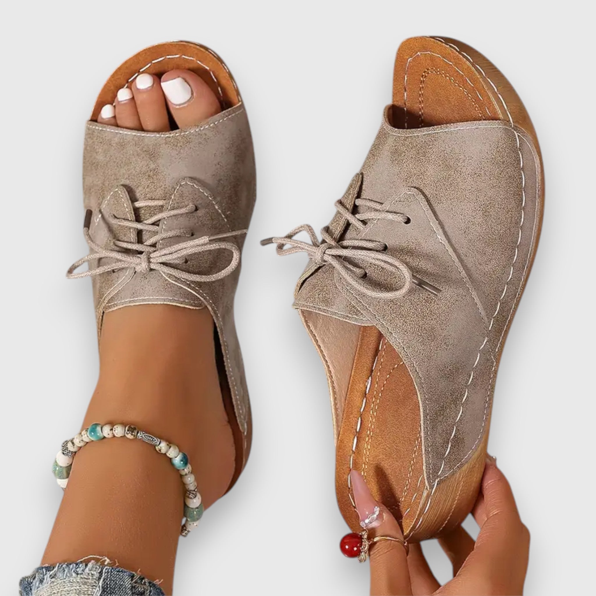 Saskia – Sandały w stylu vintage