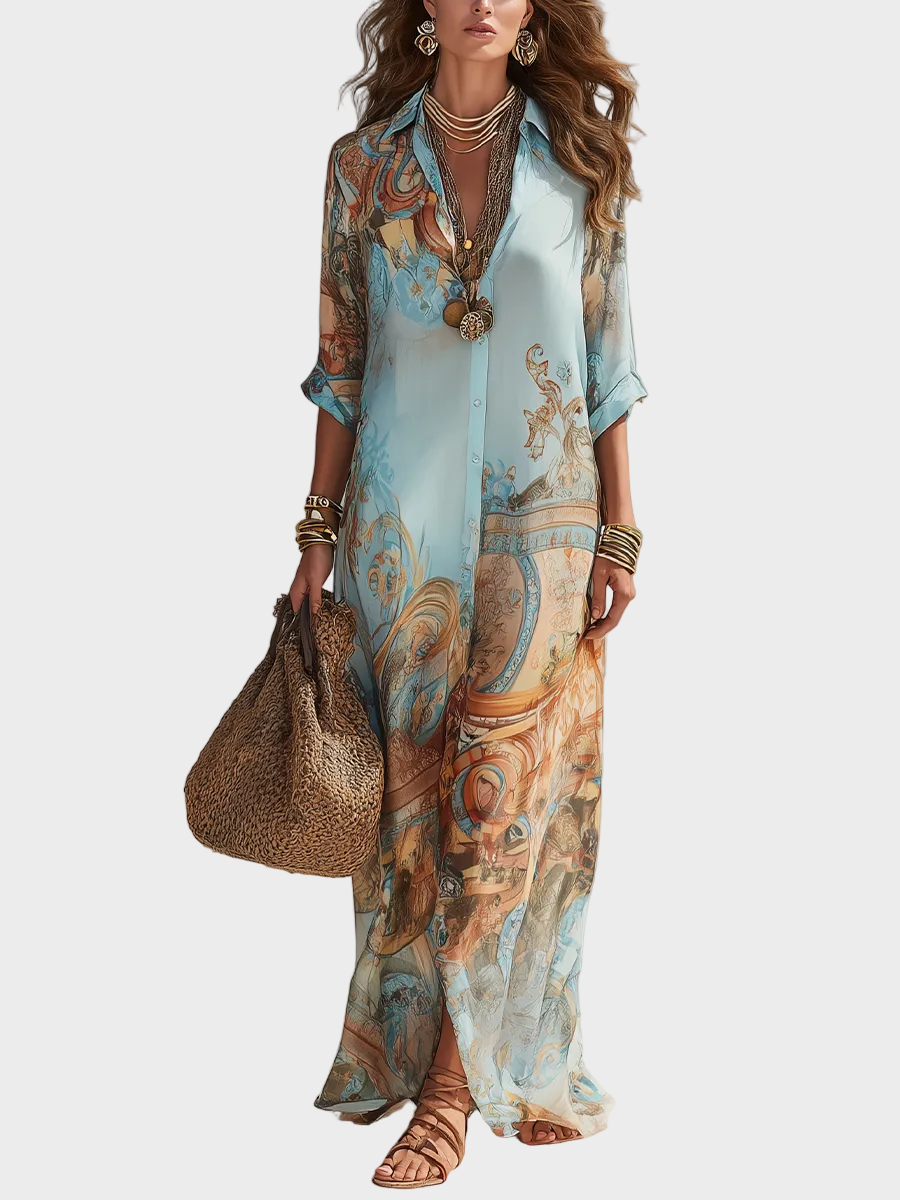 Loisa - Śródziemnomorska Maxikleid