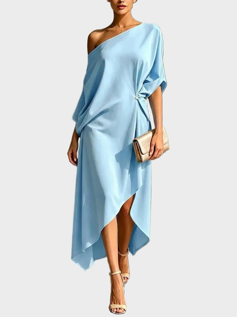 Camila - Elegancka asymetryczna sukienka
